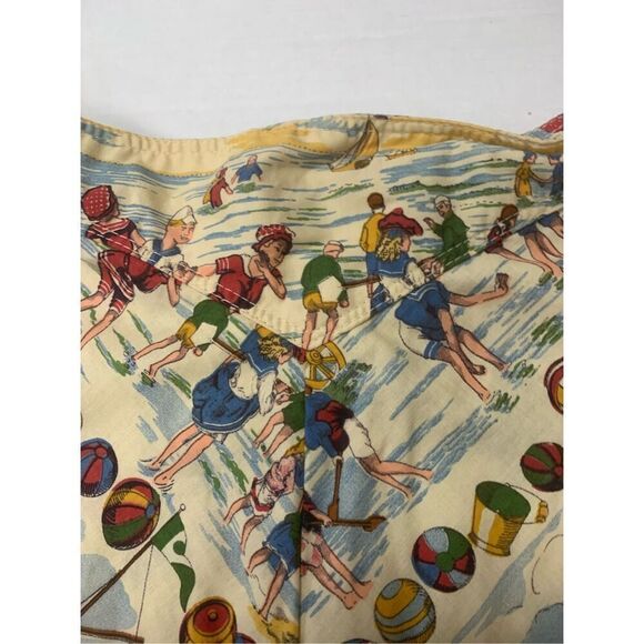 Vintage 1960's A-Line Graphic Patterned Skirt - Picture 6 of 9